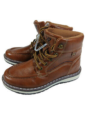XRay Athletic Hiking Boots Shoes Boys Brown Lace up Outdoor Camping Sz. 13 Nice